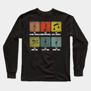 Musical Note Long Sleeve T-Shirt